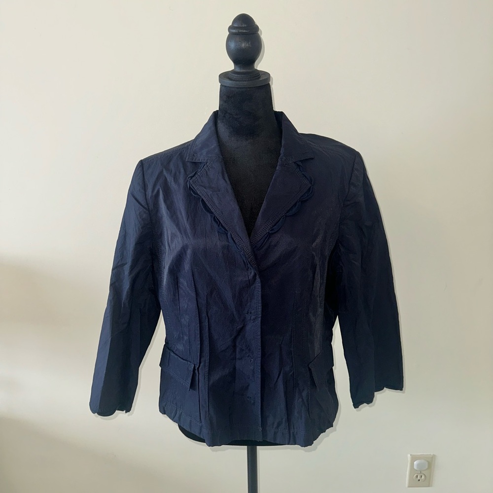 Tahari Navy Jacket